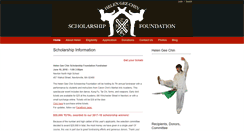Desktop Screenshot of hgcscholarshipfoundation.org